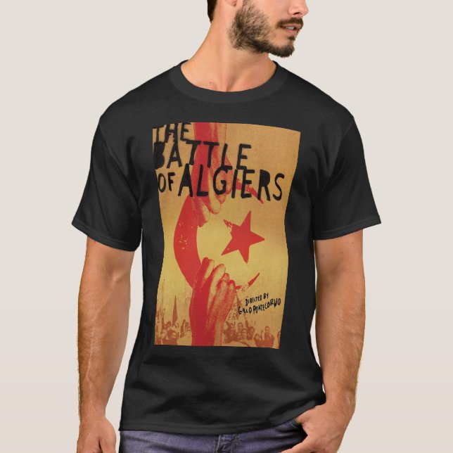 Striden om Alger Poster T Shirt (Framsida)