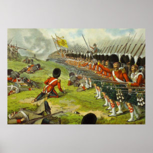 Striden om Alma Sutherland Highlanders 1854 Poster