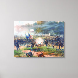 Striden om antietam Thure de Thulstrup 1887 Restor Canvastryck