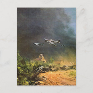 Striden om befrielsen av Frankrike Vykort