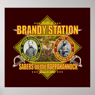 Striden om Brandy Station Poster
