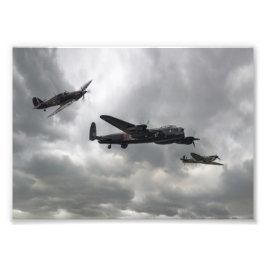 Striden om British Memorial Flight Fototryck