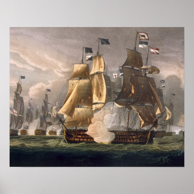 Striden om Cape St Vincent, 14 februari 1797 Poster (Framsidan)