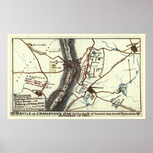 Striden om Cramptons karta Poster (Framsidan)