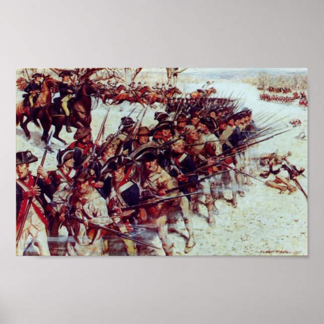 Striden om domstolen i Guilford Poster (Framsidan)