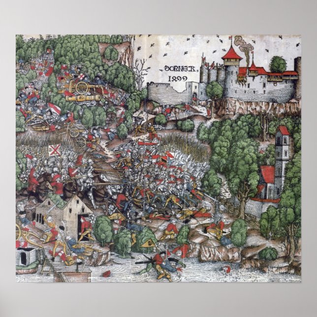 Striden om Dornach, 1499 Poster (Framsidan)