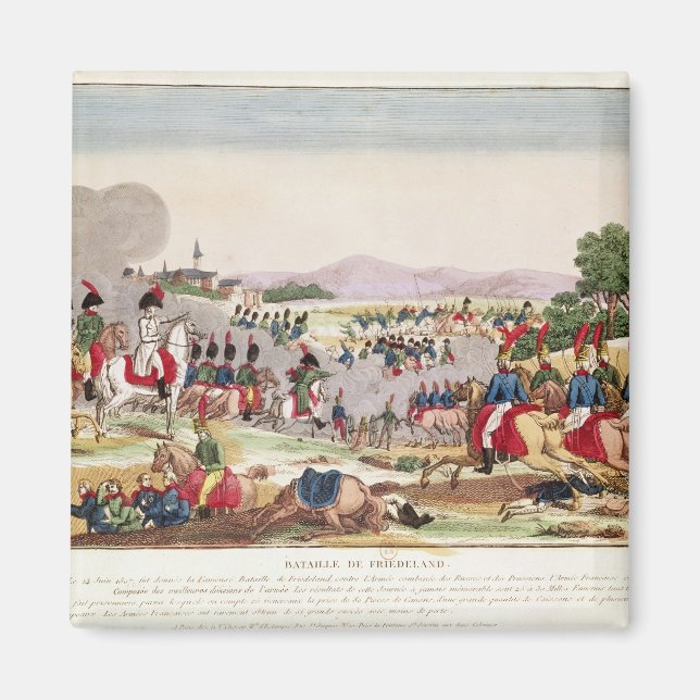 Striden om Friedland den 14 juni 1807 2 Magnet (Framsidan)