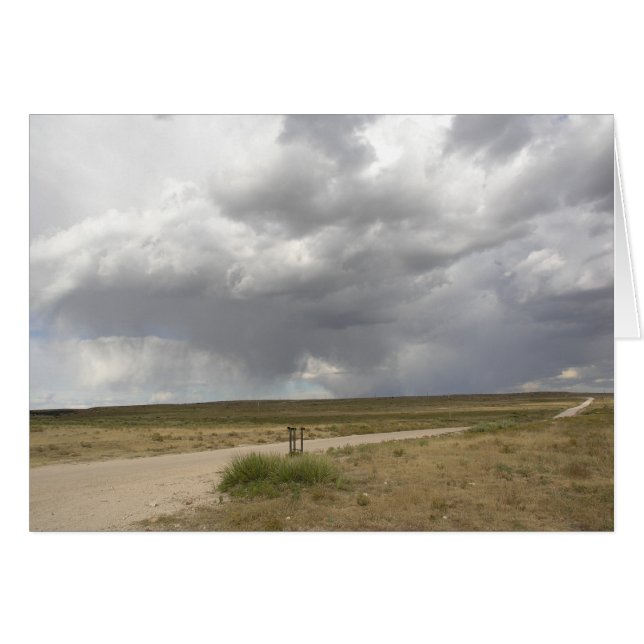 Striden om Himmel-kortet Hälsningskort (Framsidan Horizontal)