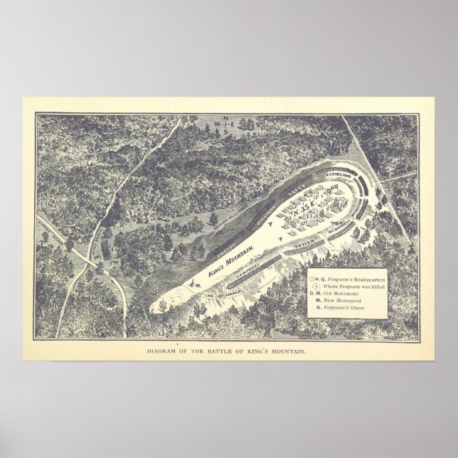 Striden om Kung berg Poster (Framsidan)