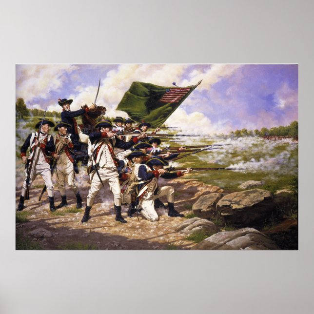 Striden om Long Island av Domenick D'Andrea Poster (Framsidan)