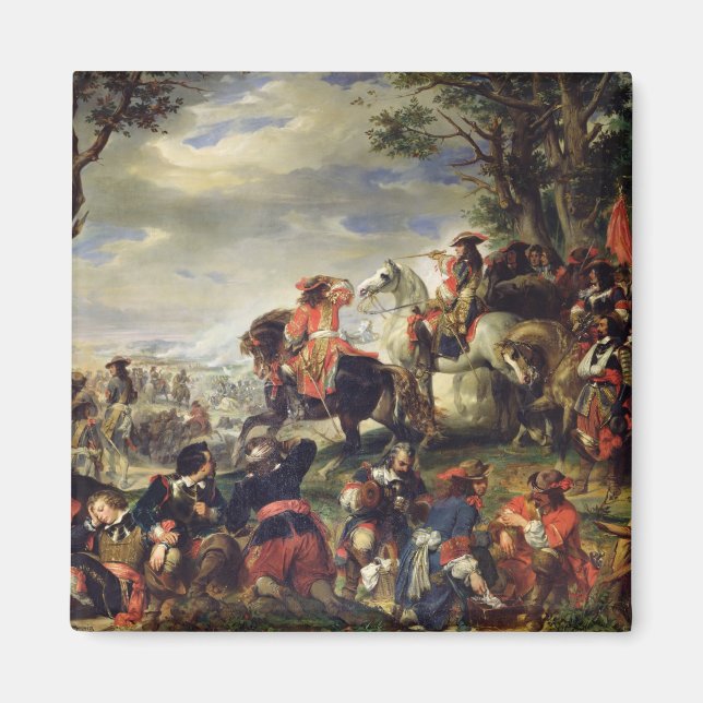 Striden om Marseille, 4 oktober 1693, 1837 Magnet (Framsidan)