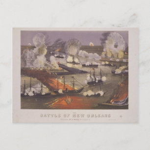 Striden om New Orleans av Thomas S. Sinclair Vykort