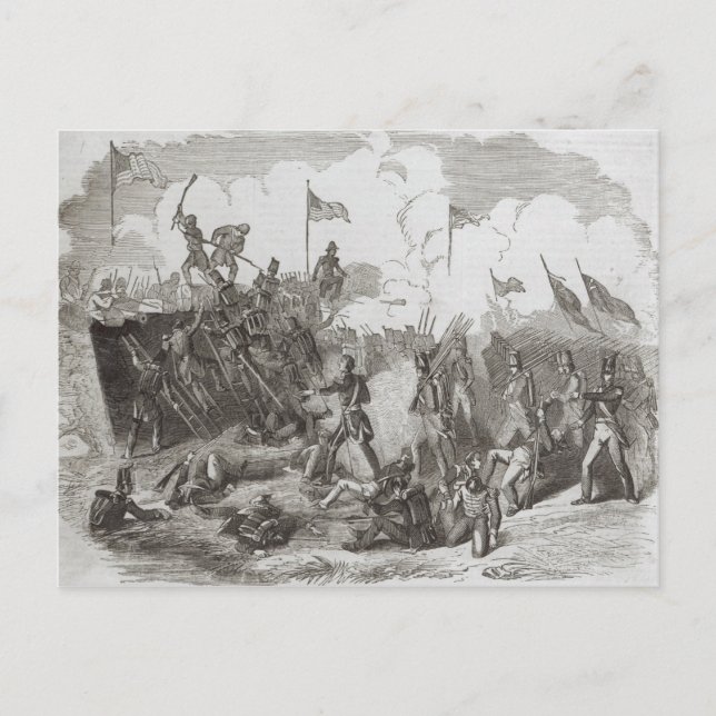 Striden om New Orleans Vykort (Framsida)