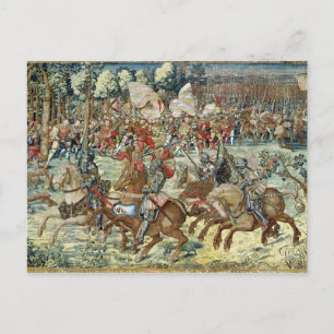 Striden om Pavia. Advance of Charles V Vykort