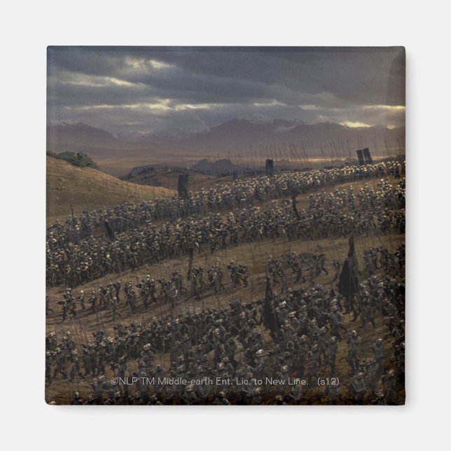 Striden om Pelennor Fält Magnet (Framsidan)