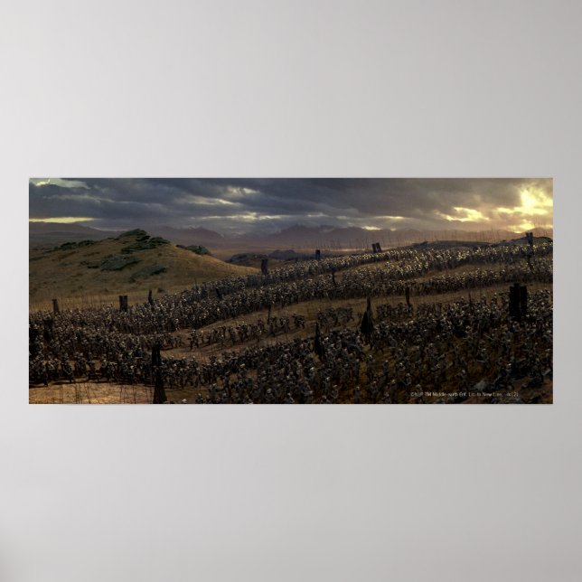 Striden om Pelennor Fält Poster (Framsidan)