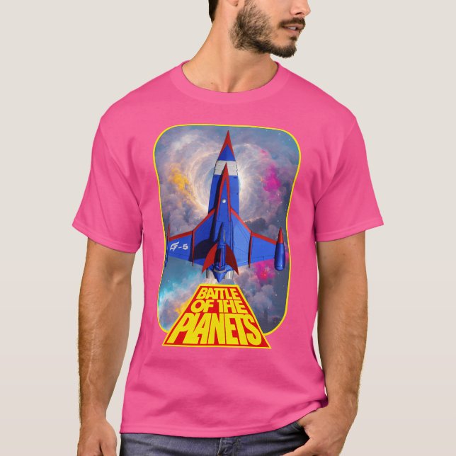 Striden om planeterna t shirt (Framsida)