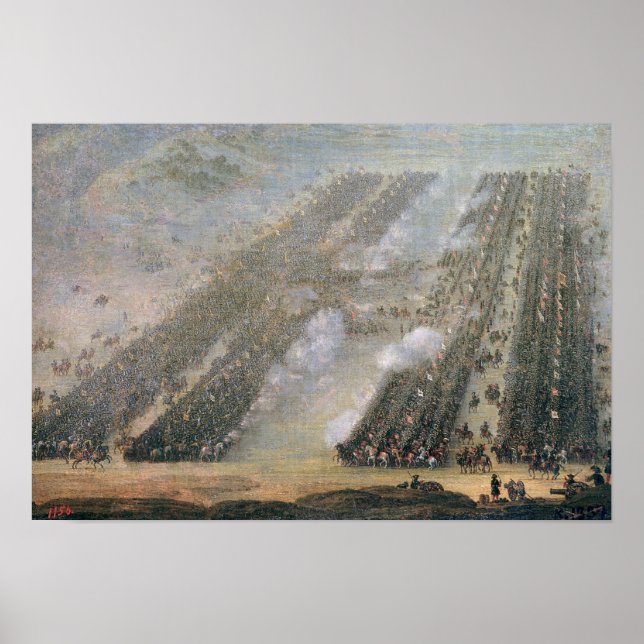 Striden om Poltava, 1750 Poster (Framsidan)