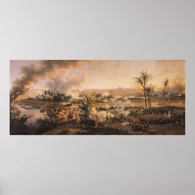Striden om Pyramids, 21 juli 1798, 1806 Poster (Framsidan)