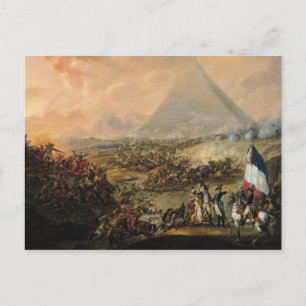 Striden om Pyramids den 21 juli 1798 Vykort