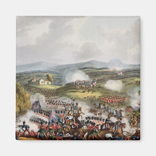 Striden om Quatre Bras, 16 juni 1815, från "The M Magnet (Framsidan)