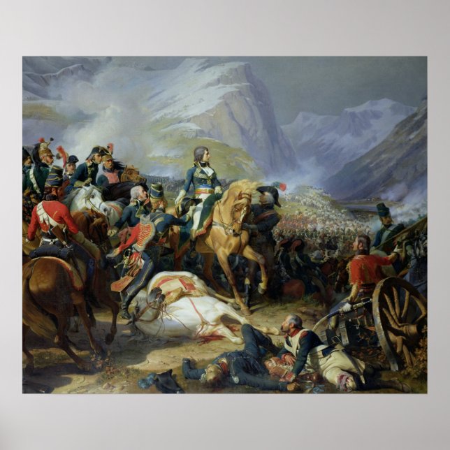 Striden om Rivoli 1844 Poster (Framsidan)