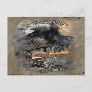 Striden om rorkes Drift 1879 Vykort