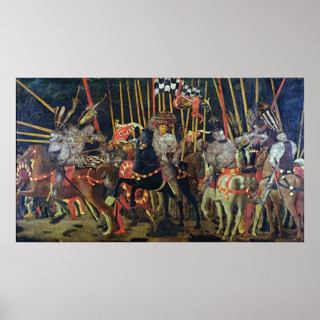 Striden om San Romano 1432, 14.56 Poster (Framsidan)