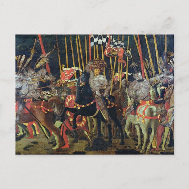 Striden om San Romano 1432, 14.56 Vykort (Framsida)