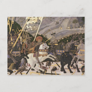 Striden om San Romano, 1438-40 Vykort