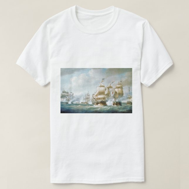 Striden om Santo Domingo 1800-talet T Shirt (Design framsida)