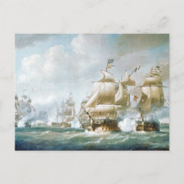 Striden om Santo Domingo 1800-talet Vykort