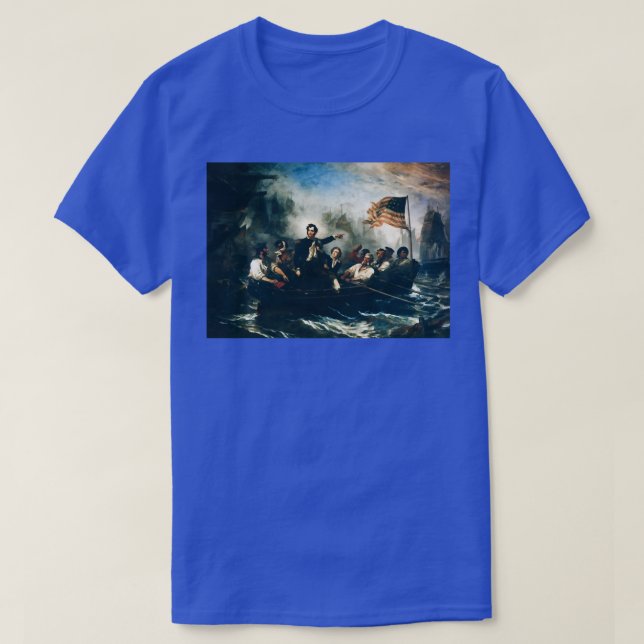 Striden om Sjö Erie Oliver  Perryof 1812 T Shirt (Design framsida)