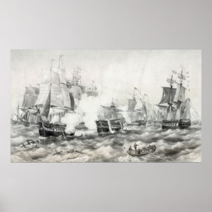 Striden om Sjö Erie Poster