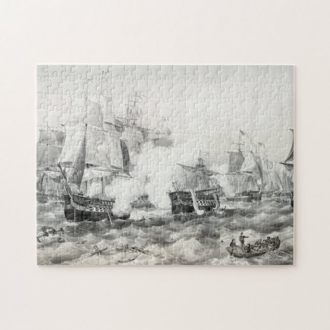 Striden om Sjö Erie Pussel (Horisontell)
