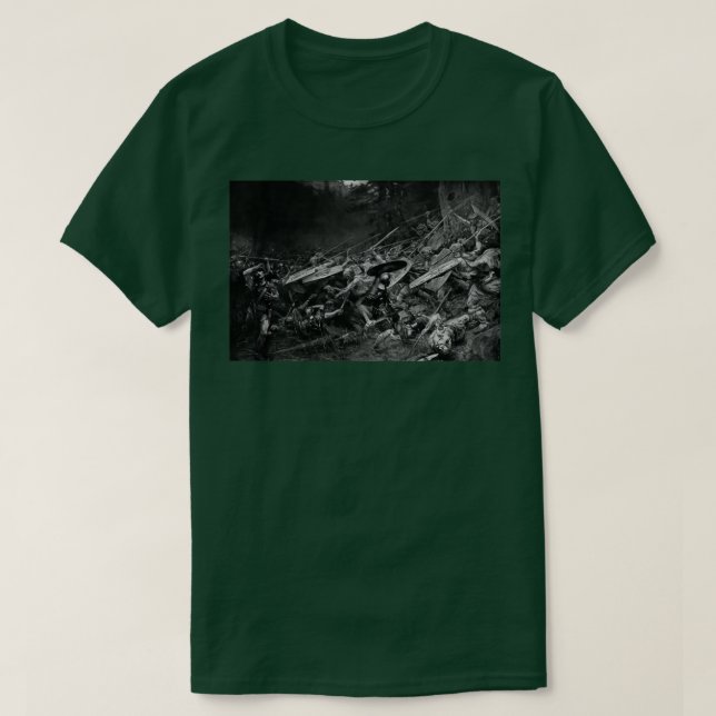 Striden om skogen i Teutoburg T Shirt (Design framsida)