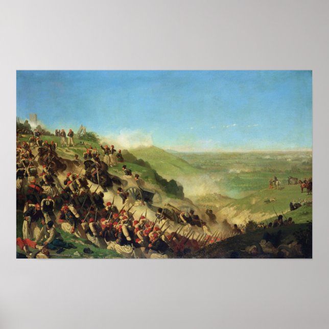 Striden om Solferino den 24 juni 1859 Poster (Framsidan)