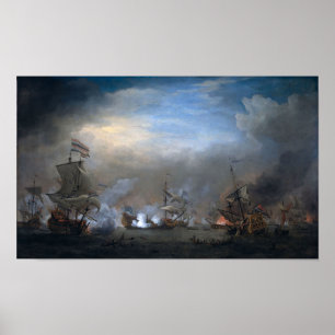 Striden om Texel Poster