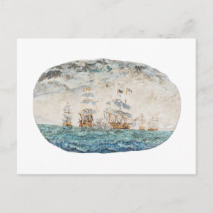 Striden om Trafalgar 1805 1998 Vykort