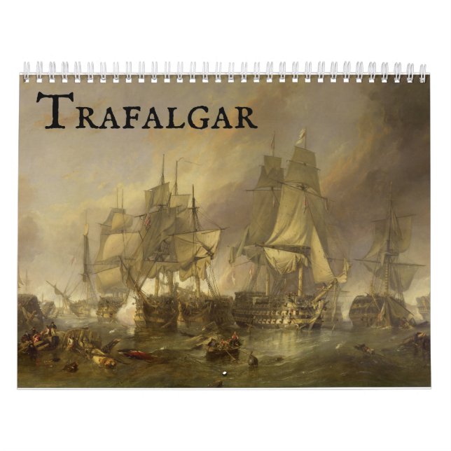 Striden om Trafalgar Kalender (Omslag)