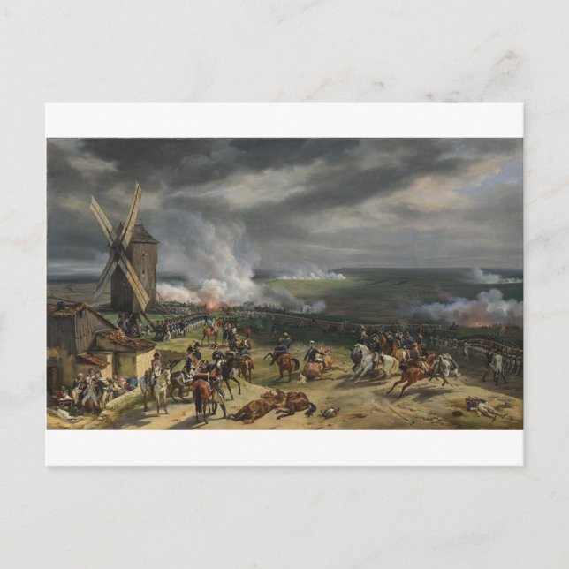 Striden om Valmy (20 september 1792) av Horac Vykort (Framsida)