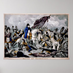 Striden om Waterloo Poster