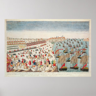 Striden om Yorktown den 19 oktober 1781 Poster