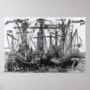 Striden om Zonchio 1499 Poster