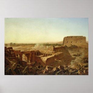 Striden vid Karnak-templet Poster