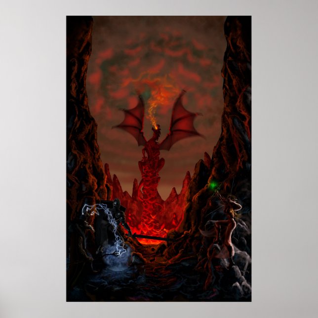 Strider vid Dragon Doom Pass Poster (Framsidan)