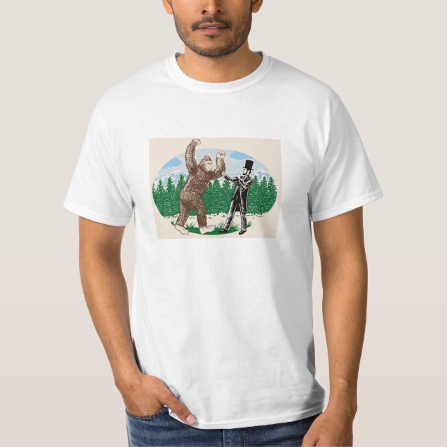 Stridighet bigfoot tee shirt (Framsida)