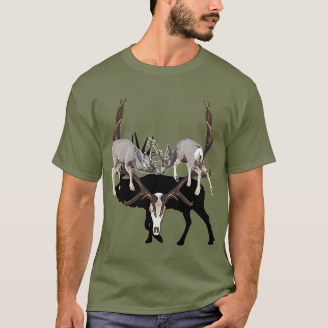 StridighetMulehjort skräddarsy T-shirt (Framsida)
