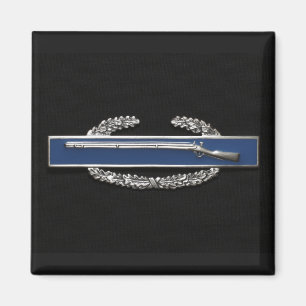 Stridinfanterit förser med märke (CIB) Magnet