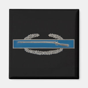 Stridinfanterit förser med märke (CIB) Magnet